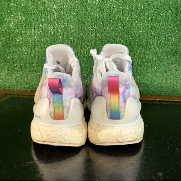 Adidas UltraBoost 4.0 DNA White Tie-Dye GZ7098 Women's Size 9 - Picture 4 of 7